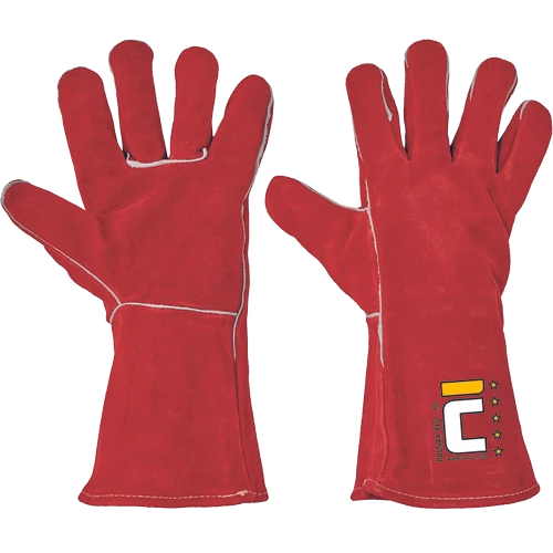 PUGNAX RED bőrkesztyű