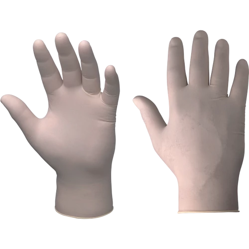 RUBETRA kesztyű latex púdermentes S