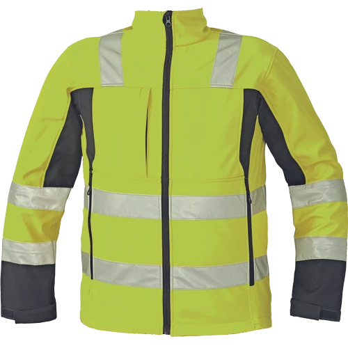MALTON softshell kabát HV sárga