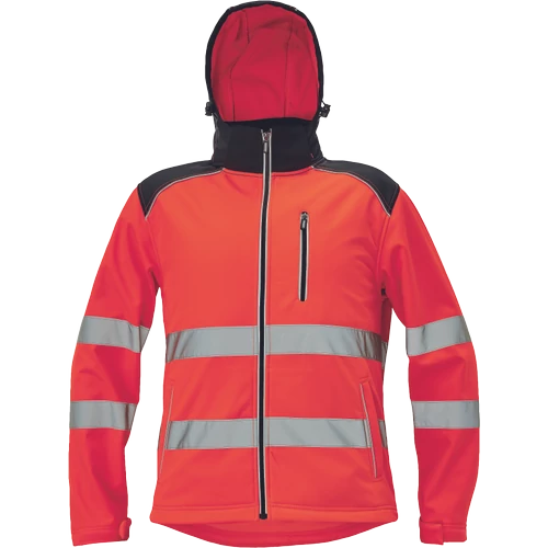 KNOXFIELD HV softshell dzseki piros