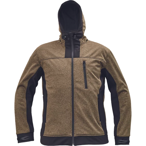 HUYER SOFTSHELL kabát szürke