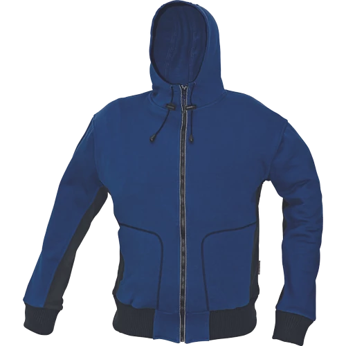 STANMORE kapucnis kardigán kék - 2XL