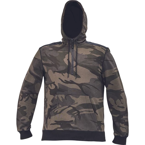 CRAMBE HOODIE terepmintás zöld
