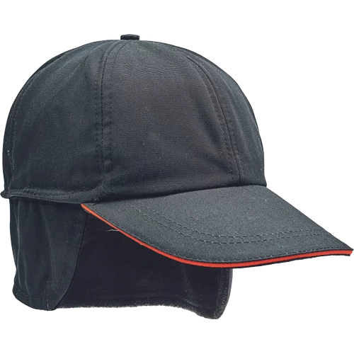 EMERTON téli sapka fekete\/narancs