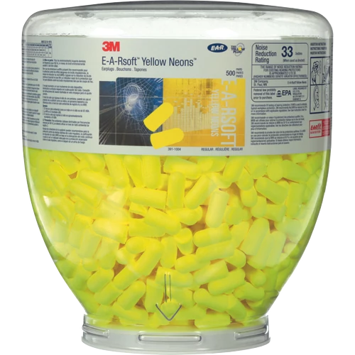 3M E-A-Rsoft Yellow Neon PD-01-002 500pr