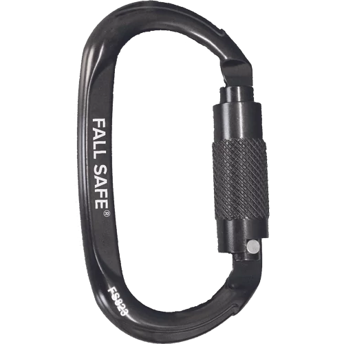 karabély oval ALU twist lock FS823