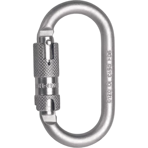 CERVA Ovális karab.twist lock acél\/cink