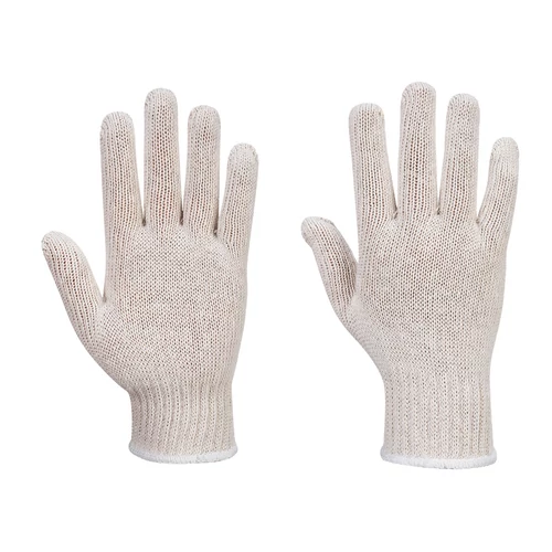 White String Knit kötött kesztyű