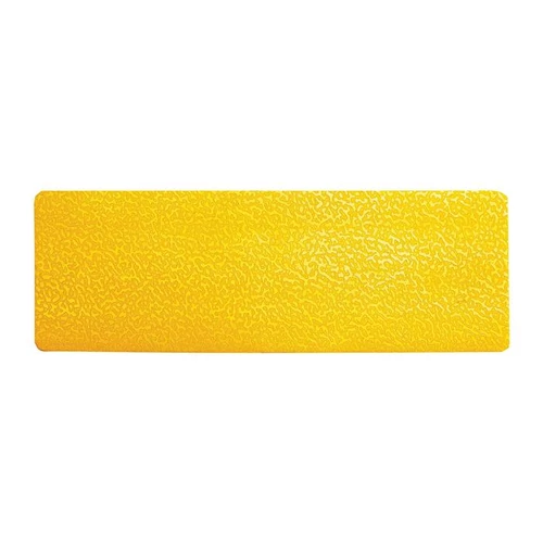 Padlójelölő matrica, 50x150 mm,  DURABLE "Csík", sárga