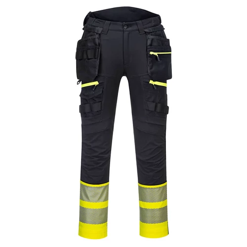 Yellow/Black DX4 Hi-Vis levehető holster zsebes Class 1 nadrág