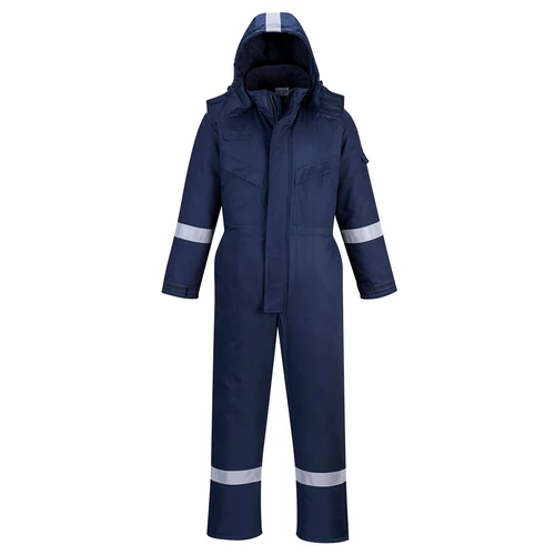 Navy FR Anti-Static lángálló téli overál