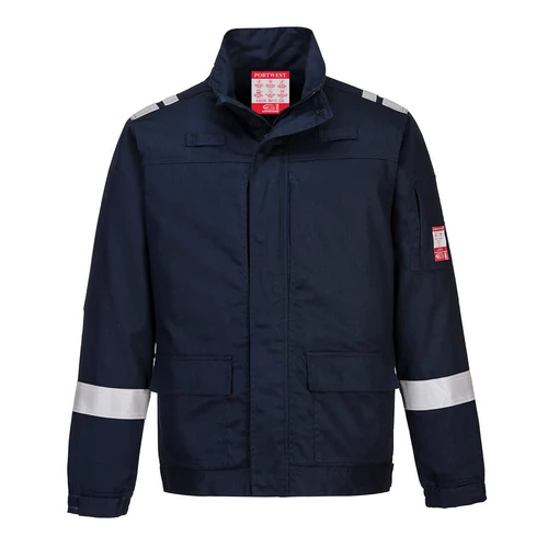 Navy Bizflame Plus Lightweight Stretch lángálló kabát