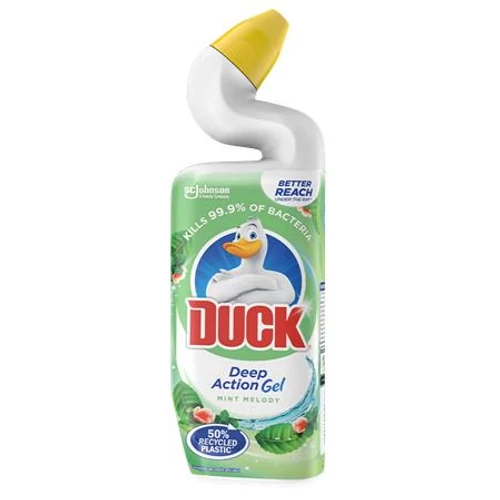 WC-tisztítógél, 750 ml, DUCK "Deep Action Gel", mentol