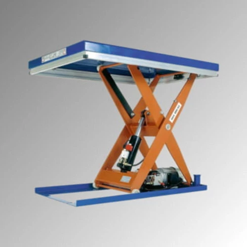 Kompakt ollós emelőasztal, teherbírás 1500 kg, effektív lökethossz 1000 mm, asztallap LxW 1500x800 mm, motor 400 V / 1,5 kW