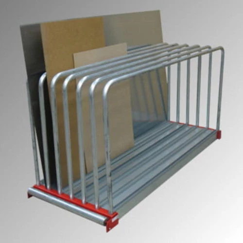 Lemezpolc, SZxMxM 800x2030x1000 mm, rekeszek száma/szélesség 6/85 mm, rekesz terhelése 750 kg