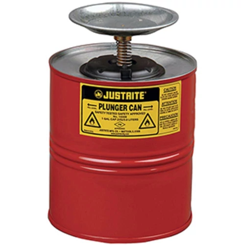 Gazdaságos nedvesítő acéllemezből, átmérő x magasság 185 x 267 mm, űrtartalom 4 liter, piros szín