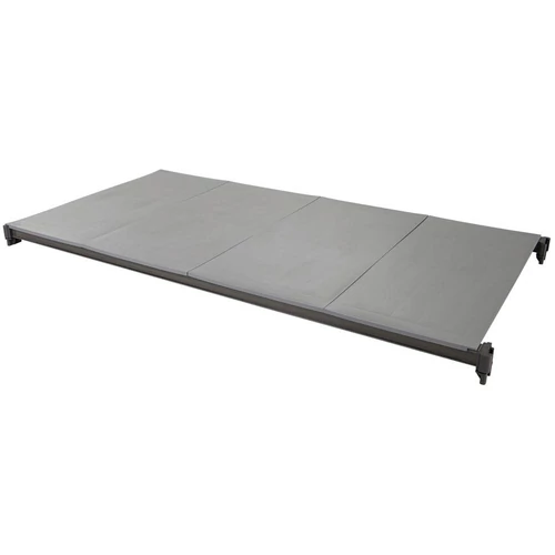 Polcfeltét műanyag polchoz, zárt, SZxMé 1220x460 mm, grafit