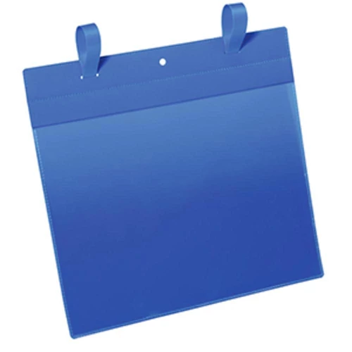 Irattartó tasak fülekke, A4 fekvő, SZxM 297x210mm, 50 db, sötétkék
