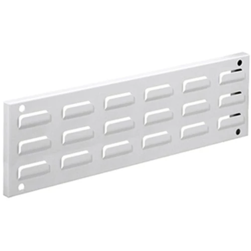 Hasítékolt lemezcsík, RAL 7035, SZxM 460x140 mm