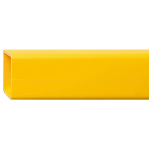 Keresztgerenda, hibrid korlát, profil 74x52 mm, vastagság 5 mm, hossz 2300 mm, sárga szín