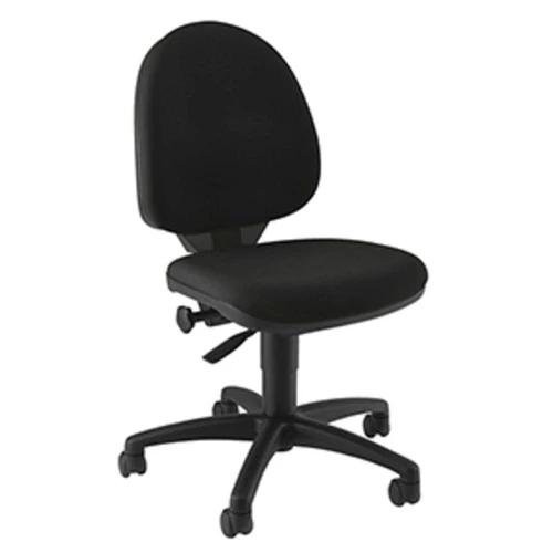Irodai forgószék, ülőfelület SZxMxM 460x450x420-550 mm, háttámla magassága 450 mm, fekete