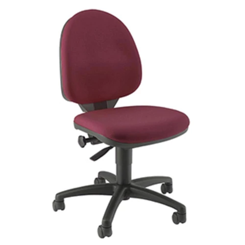 Irodai forgószék, ülőfelület SZxMxM 460x450x420-550 mm, háttámla magassága 450 mm, bordó