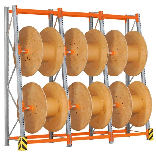 Kábeldob állvány, alapegység, teherbíráse 750 kg, egység teherbírása 3000 kg, rekesz szélessége 1300 mm