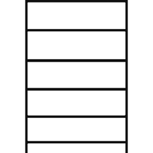 Kisalkatrészes állvány drótkosarakkal, alapegység, SZxMxM 1005x500x2000 mm, 4 szint drótkosarakkal