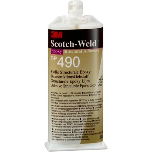 3M™ Scotch-Weld™ DP490 szerkezeti ragasztó, fekete, 50 ml