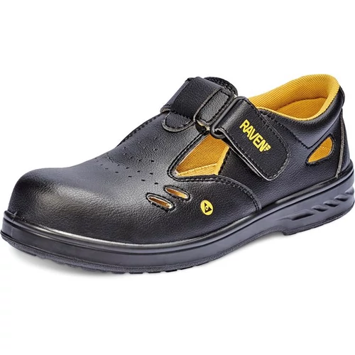 0203009760040 RAVEN ESD S1 SRC szandál 40 fekete