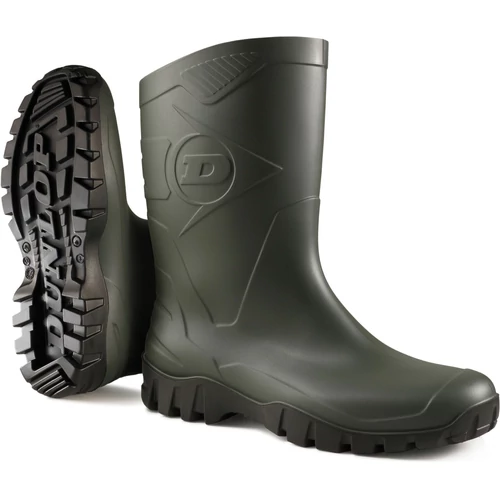GAND95343 DUNLOP DEE K580011 RÖVIDSZÁRÚ ZÖLD PVC CSIZMA_43