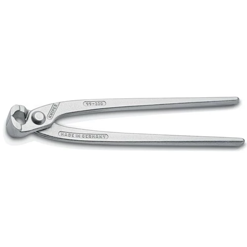 Betonszerelő fogó hossza 220 mm, fényes cink KNIPEX