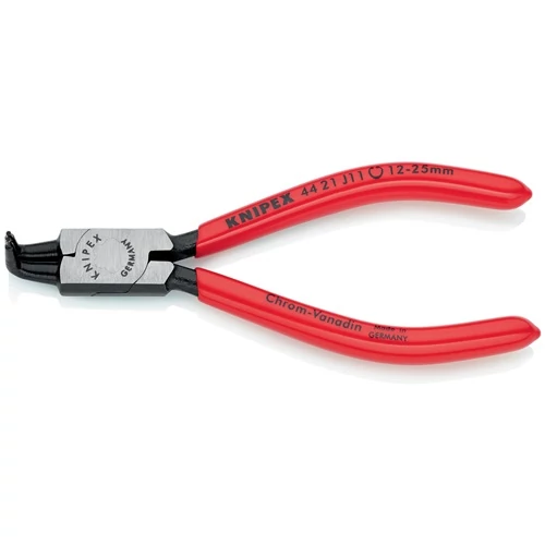 J 11-es seegergyűrűfogó tengely átmérő 12-25 mm polírozott KNIPEX