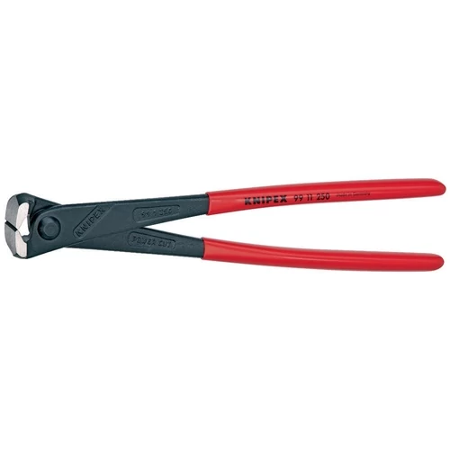 Vasbeton fogó, hossz 250 mm, polírozott, fekete atramentált, KNIPEX műanyag bevonat