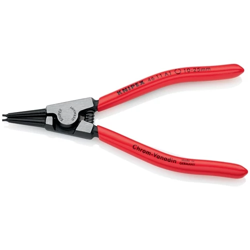 A 1 seegergyűrűfogó tengely átmérő 10 - 25 mm polírozott KNIPEX