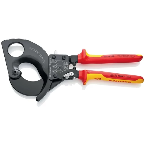 Kábelvágó teljes hossz 280 mm max 52 (380 mm˛) mm
