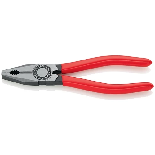 Kombinált fogó, hossza 180 mm, polírozott KNIPEX műanyag bevonat