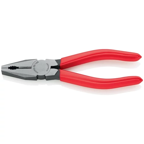 Kombinált fogó, hossza 160 mm, polírozott KNIPEX műanyag bevonat