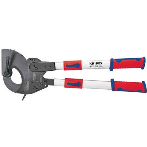 Kábelvágó Teljes hossz 630 mm 60 (740 mm˛) mm polírozott KNIPEX többkomponensű markolat