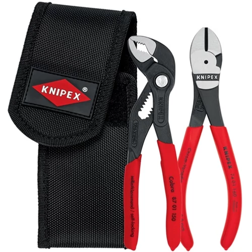 Fogó készlet Minis Tartalom 2 db Övtáska 390 g KNIPEX