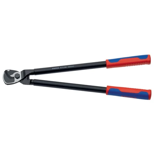Kábelvágó olló, hossz 500 mm.fej polírozott KNIPEX többkomponensű markolat