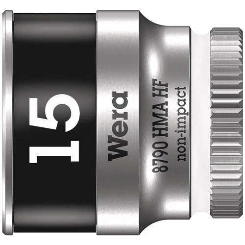 Dugókulcs betét 8790 HMA HF 1/4 hüvelykes hatszögletű méret 15 mm hosszúság 23 mm WERA
