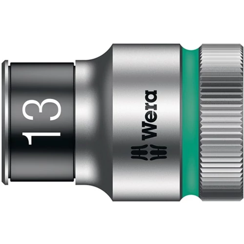 Dugókulcs betét 8790 HMC HF 1/2 hüvelykes hatszögletű méret 13 mm hosszúság 37 mm WERA