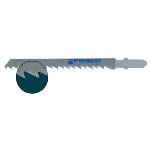 Szúrófűrészlap Teljes hossz 100 mm Fogosztás 4 mm Vastagság 1,45 mm HCS 25 db