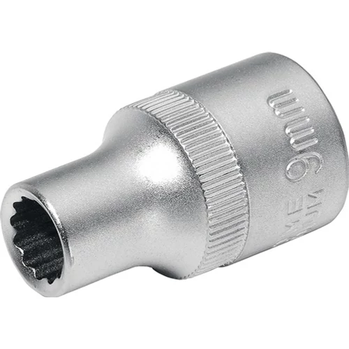 Dugókulcs betét 1/2 hüvelykes 12 pontos csavarkulcs mérete 22 mm hosszúság 40 mm