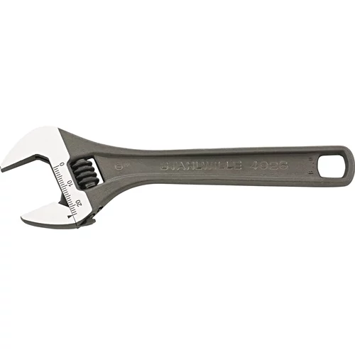 Állítható csavarkulcs 4026 max 30 mm hosszúság 206 mm beállítási skálával