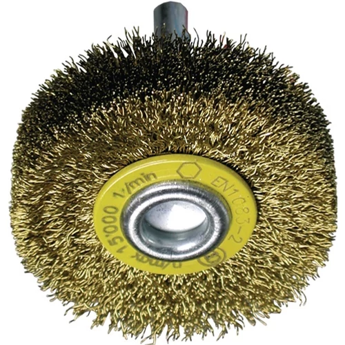 Körkefe  80 mm huzalvastagság 0,2 mm sárgaréz 19 mm 12000 min-±