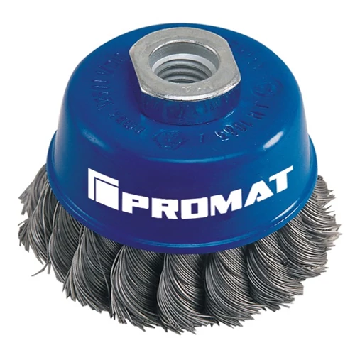 Pohárkefe  100 mm Huzalvastagság 0,5 mm VA 8500 min-±