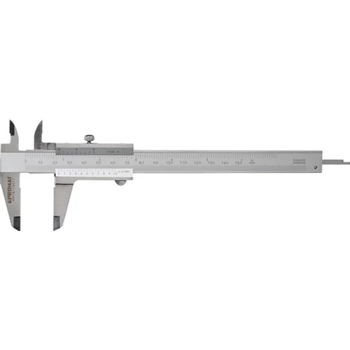 Zseb-tolómérő DIN 862 150 mm négyzetes rögzítő csavarral