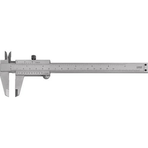 Zseb-tolómérő DIN 862 150 mm négyzetes rögzítőcsavarral, parallaxismentes pontosság